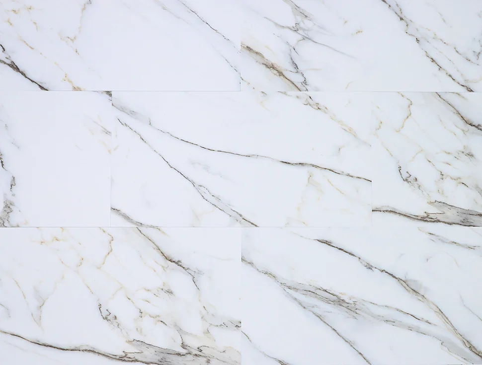 Ламинат виниловый водостойкий SPC CronaFloor 4V Stone 43 класс Терра Бьянко 600*300*4.0 мм