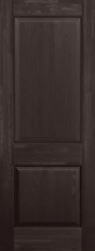 Дверь ОКА "Элегия" глухая венге 60 (браш массив сосны)