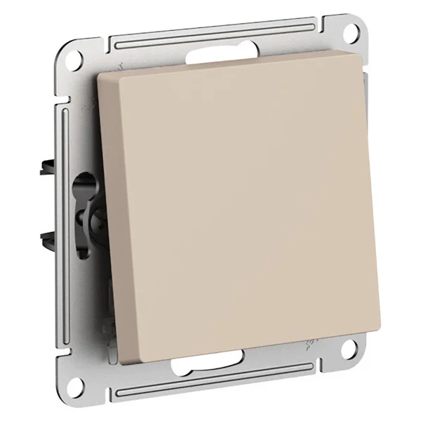 Механизм переключателя 1-кл. СП AtlasDesign (сх. 6) 10AX песочный Schneider Electric ATN001261