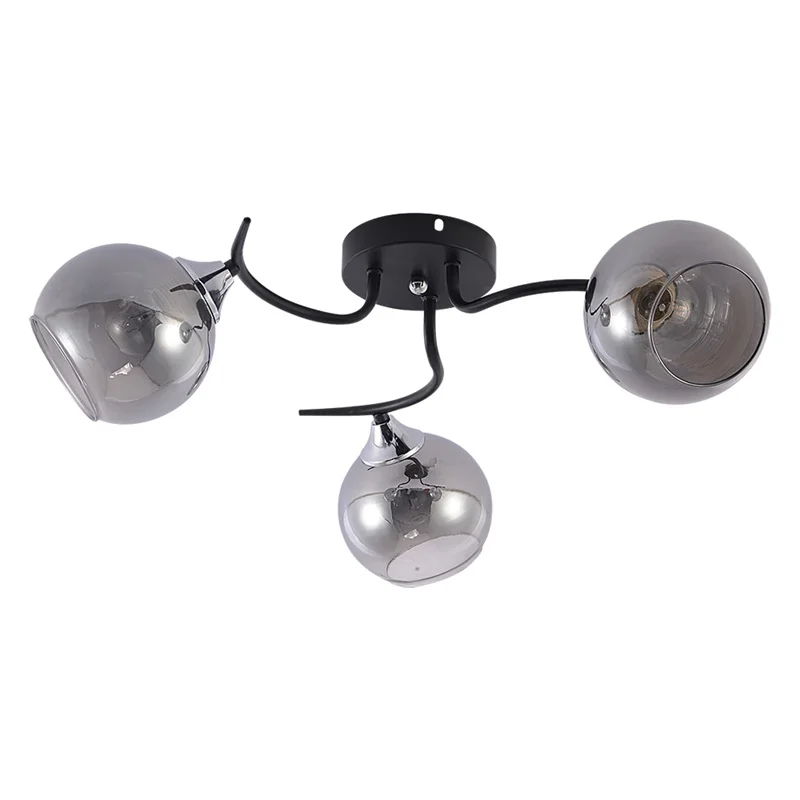 Люстра Sorriso 4105-3 BK+CR