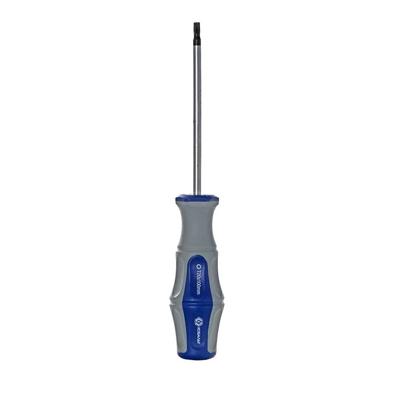 Отвертка Torx Tamper-25 х 100 мм, КОБАЛЬТ, Ultra Grip, CR-V, двухкомпонентная рукоятка, подвес Отвертка Torx Tamper-25 х 100 мм, КОБАЛЬТ, Ultra Grip, CR-V, двухкомпонентная рукоятка, подвес