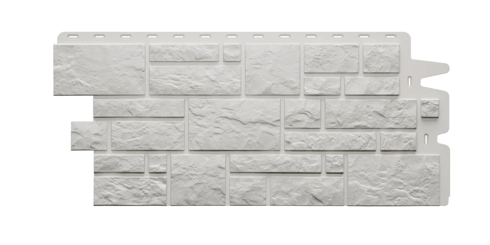 Панель фасадная Docke Burg Standard, цвет молочный 1,0*0,51 м (S=0.51м2)