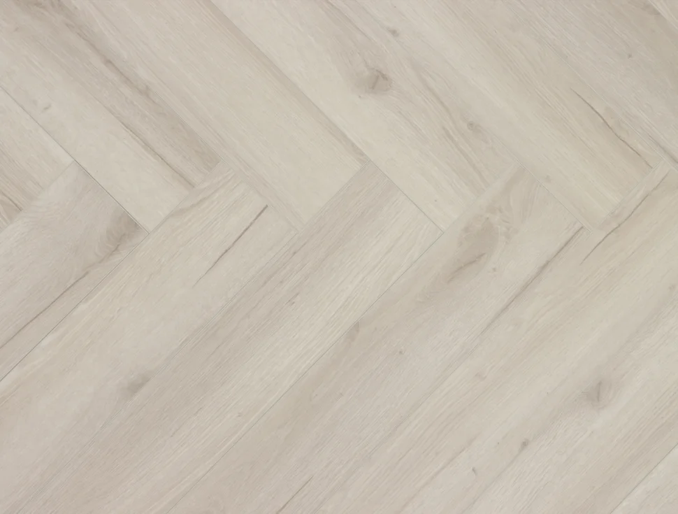 Ламинат виниловый водостойкий SPC CronaFloor 4V Herringbone 2.0 42 класс Дуб Гавр 640*128*4.5 мм (с фаской)