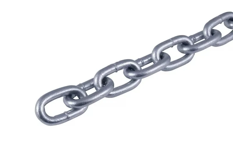 Цепь сварная короткозвенная оцинкованная DIN 766 D4 мм ( катушка 50м )