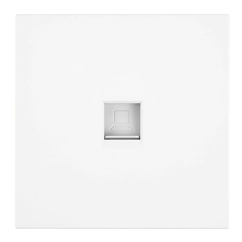 Розетка компьютерная 1-местная (механизм) СП STEKKER Мия, RJ-45, RST00-3117-01, белая магнолия Розетка компьютерная 1-местная (механизм) СП STEKKER Мия, RJ-45, RST00-3117-01, белая магнолия