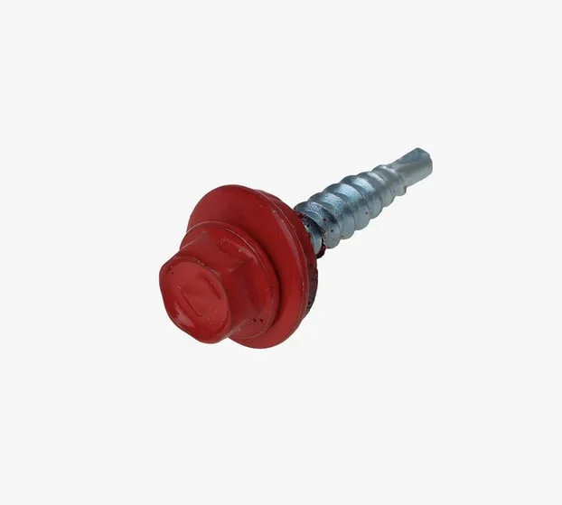 Саморез кровельный 4,8x29 сверло№1 (красное вино) RAL 3005 (ведро 300шт) SteelRex