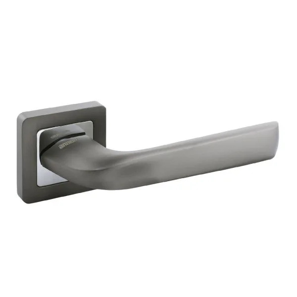 Ручка дверная АЛЛЮР квадратная АРТ "ОДРИ" MBN (2440) графит Ручка дверная АЛЛЮР квадратная АРТ "ОДРИ" MBN (2440) графит