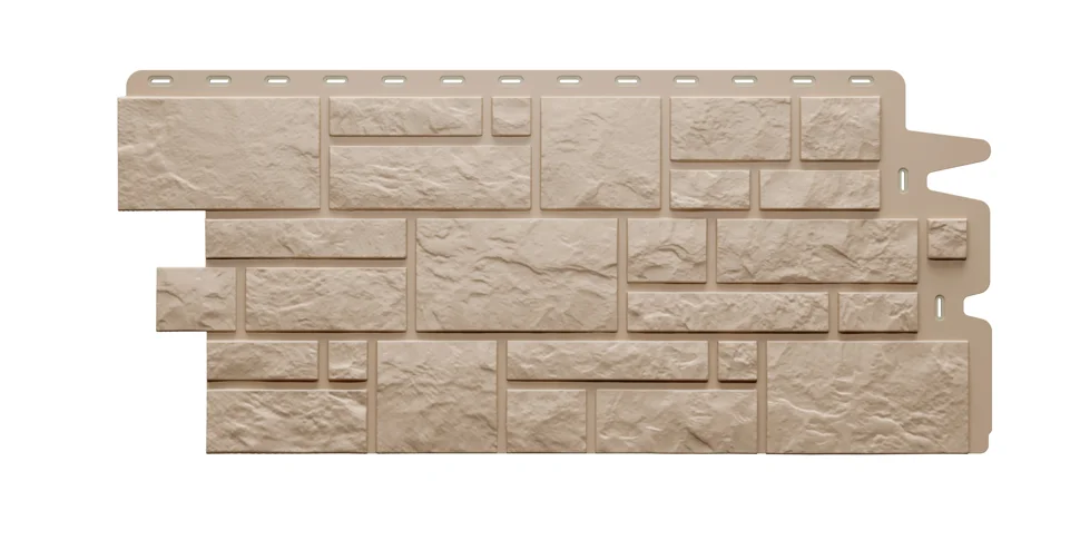 Панель фасадная Docke Burg Standard, цвет ванильный 1,0*0,51 м (S=0.51м2)