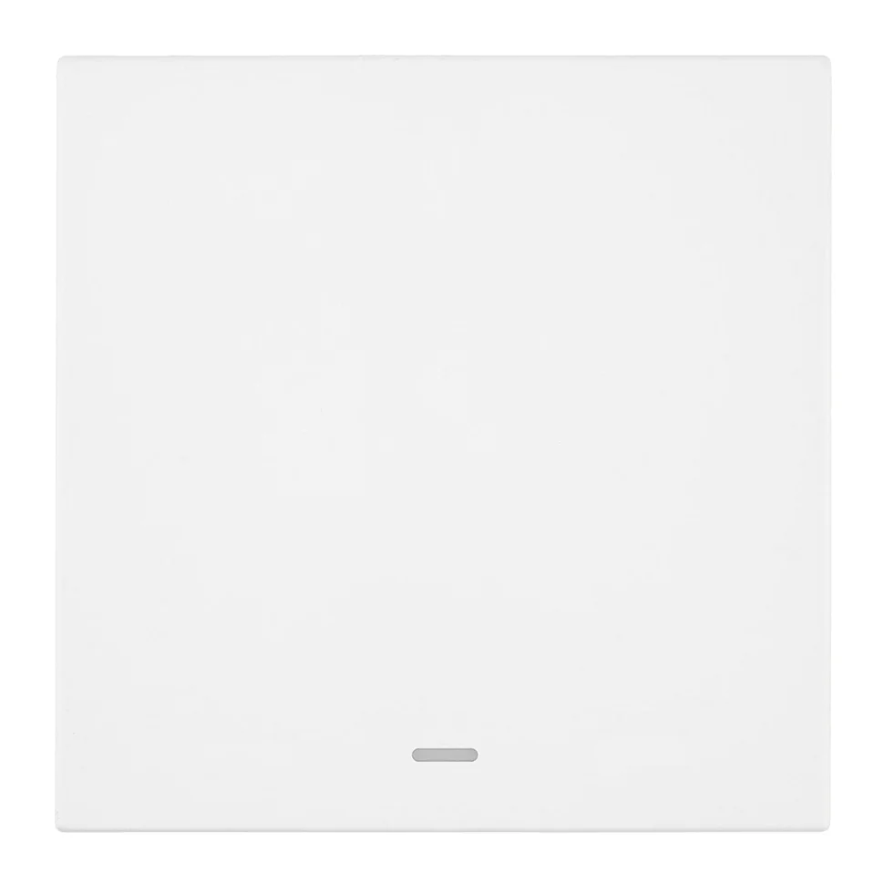 Выключатель одноклавишный c индикатором (механизм) 250В 10А, белая магнолия, RSW10-3101-01 Мия STEKKER Выключатель одноклавишный c индикатором (механизм) 250В 10А, белая магнолия, RSW10-3101-01 Мия STEKKER