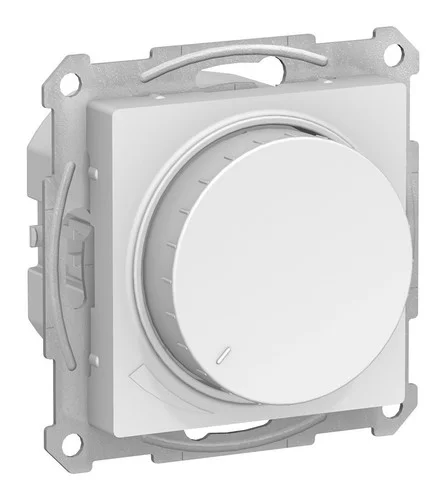 Механизм светорегулятора поворотно-нажимного AtlasDesign 630Вт бел. Schneider Electric ATN000136