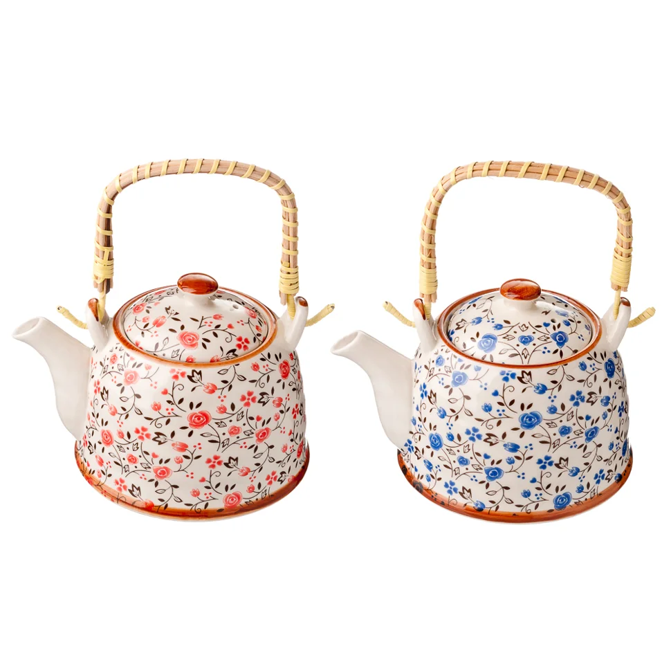 Чайник заварочный "Ситчик" 900мл с бамбуковой ручкой / 824-868