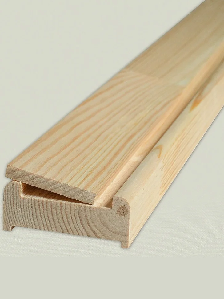 Накладка декоративная на тетиву с вкладышем №50 25*80*3м (сорт А)