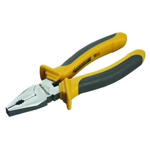 Плоскогубцы 160мм KRAFTOOL "ELECTRO-KRAFT", Cr-Mo сталь, двухкомпонентная рукоятка, хромированное покрыт