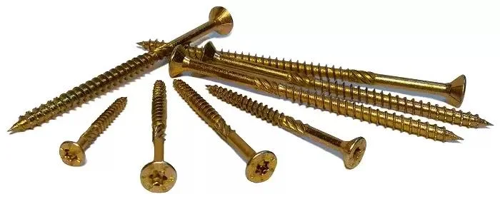 Саморез конструкционный/универсальный по дереву Torx 4,0х40 (уп 500шт) Daxmer