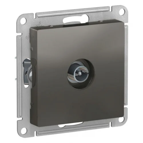 Механизм розетки телевизионной TV AtlasDesign коннектор сталь SchE ATN000993 Schneider Electric