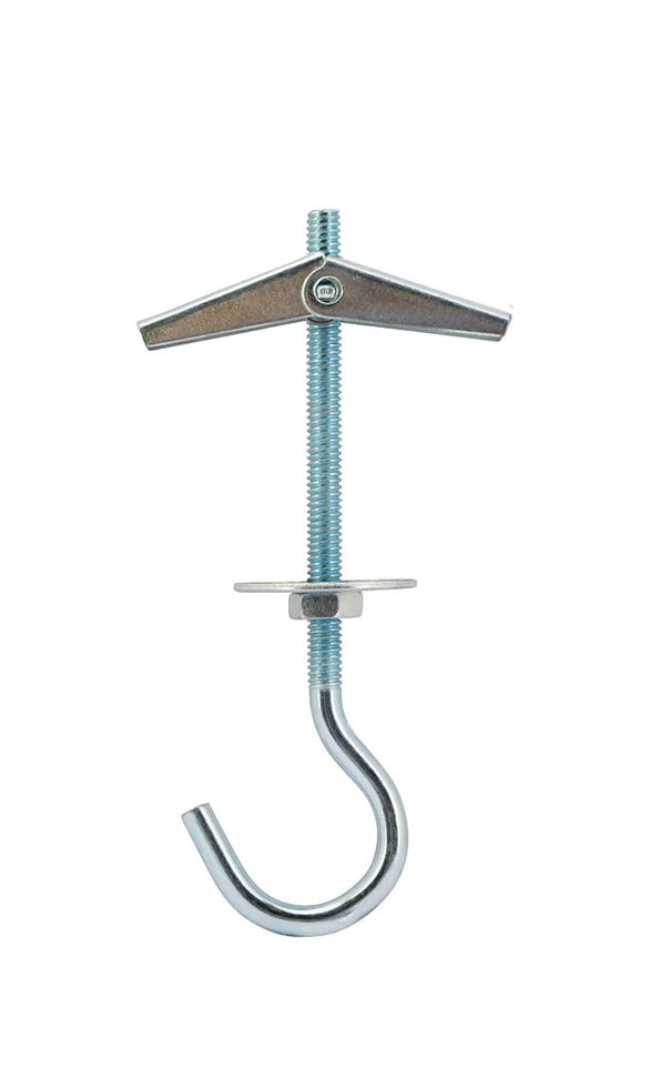 Дюбель складной пружинный крючок М6х100 (уп 1шт) SteelRex