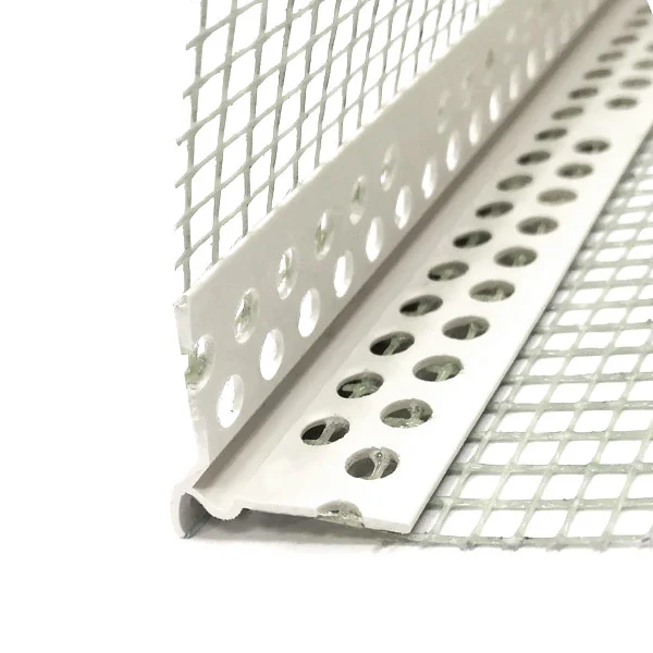 Профиль угловой ПВХ с армирующей сеткой 10см х 10см Россия 2,5 м Polinet Профиль угловой ПВХ с армирующей сеткой 10см х 10см Россия 2,5 м Polinet