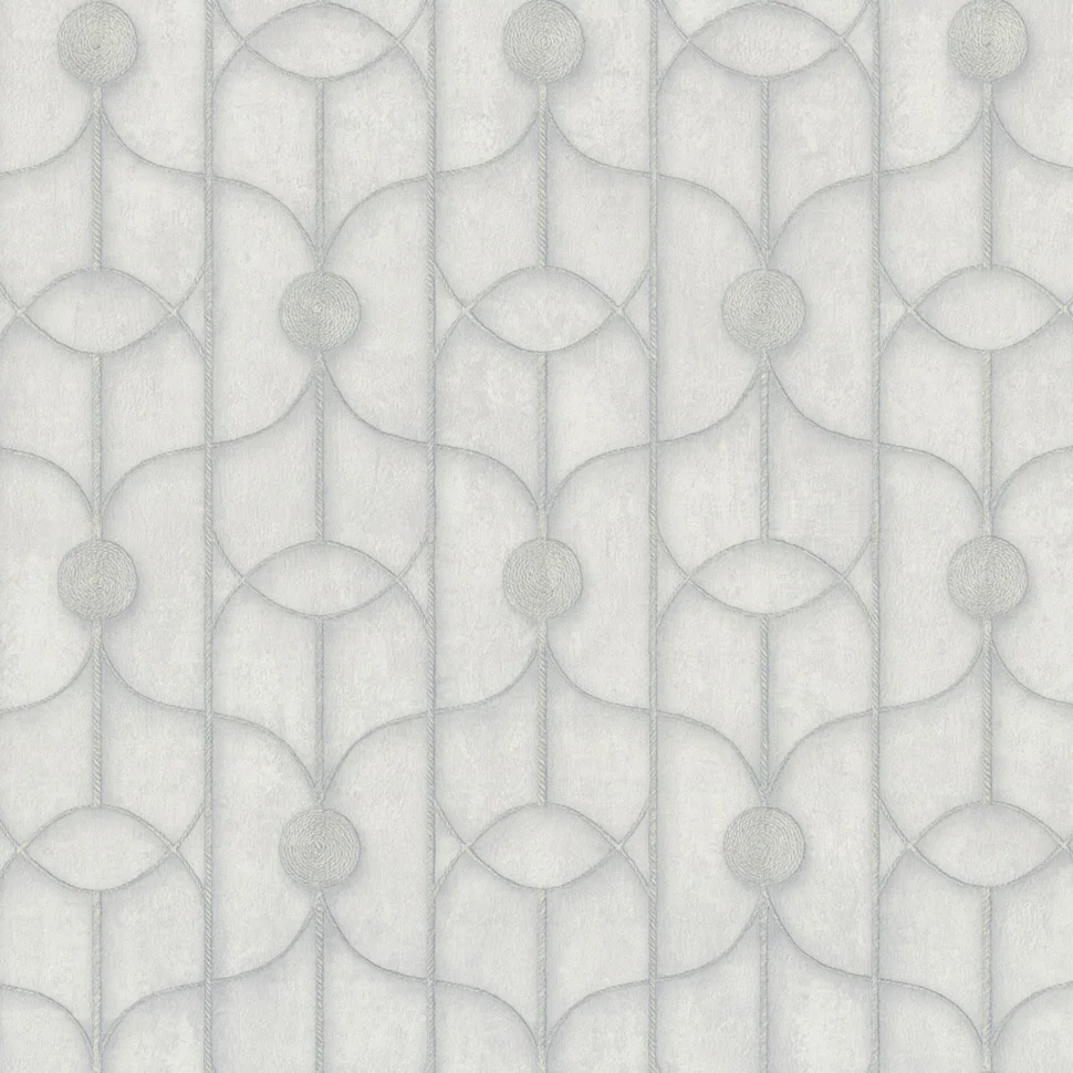Обои ORNAMY арт.8059-00 виниловые горячего тиснения на флизелиновой основе 1,06*10м Coin декор (акция)