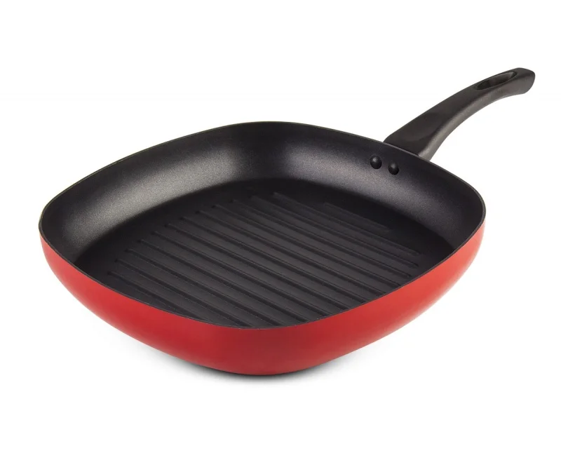 Сковорода-гриль алюминевая Galaxy LINE GL 9852 d=28см антипригарное покрытие Сковорода-гриль алюминевая Galaxy LINE GL 9852 d=28см антипригарное покрытие