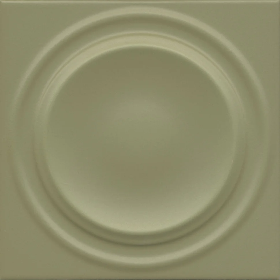 Декор KERAMA MARAZZI Аква Альта 2 зеленый матовый структура 20x20x0,95 арт.OBE005