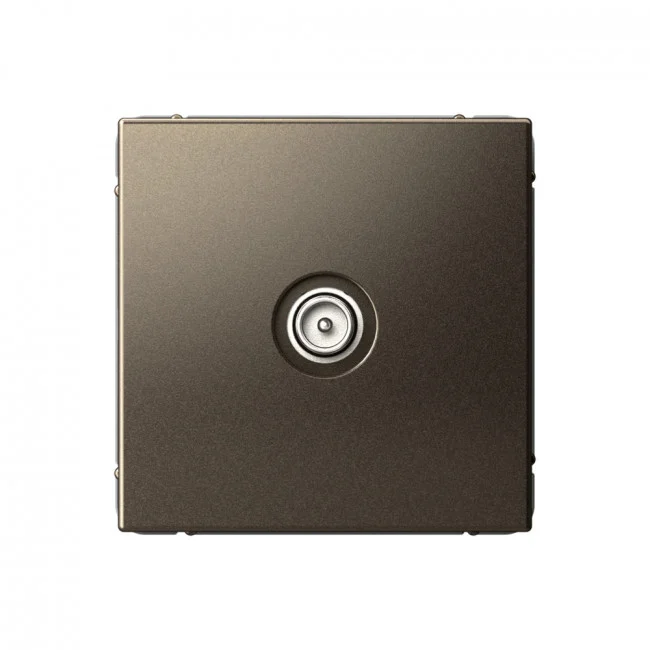 Механизм розетки телевизионной проходной TV ArtGallery 4дБ мокко SE GAL000692