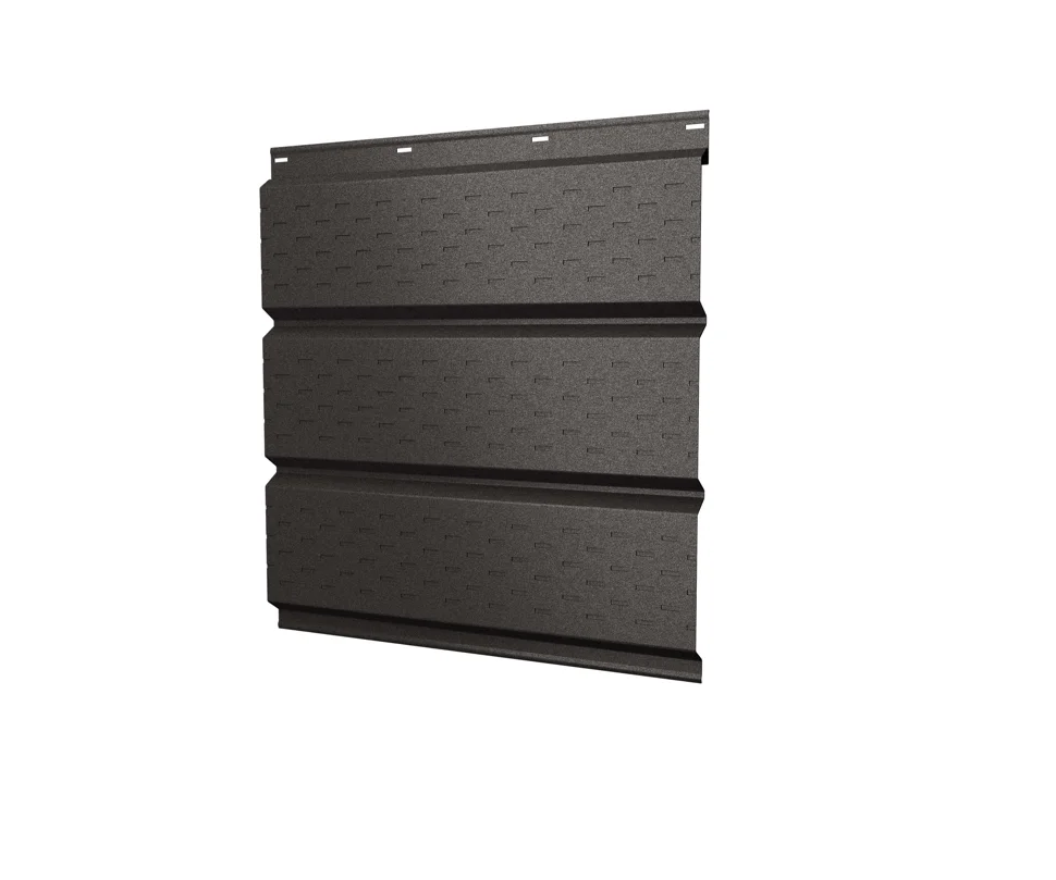 Софит металлический перфорированный Satin Matt RAL **, 0.5мм Grandline, 0.357*3м