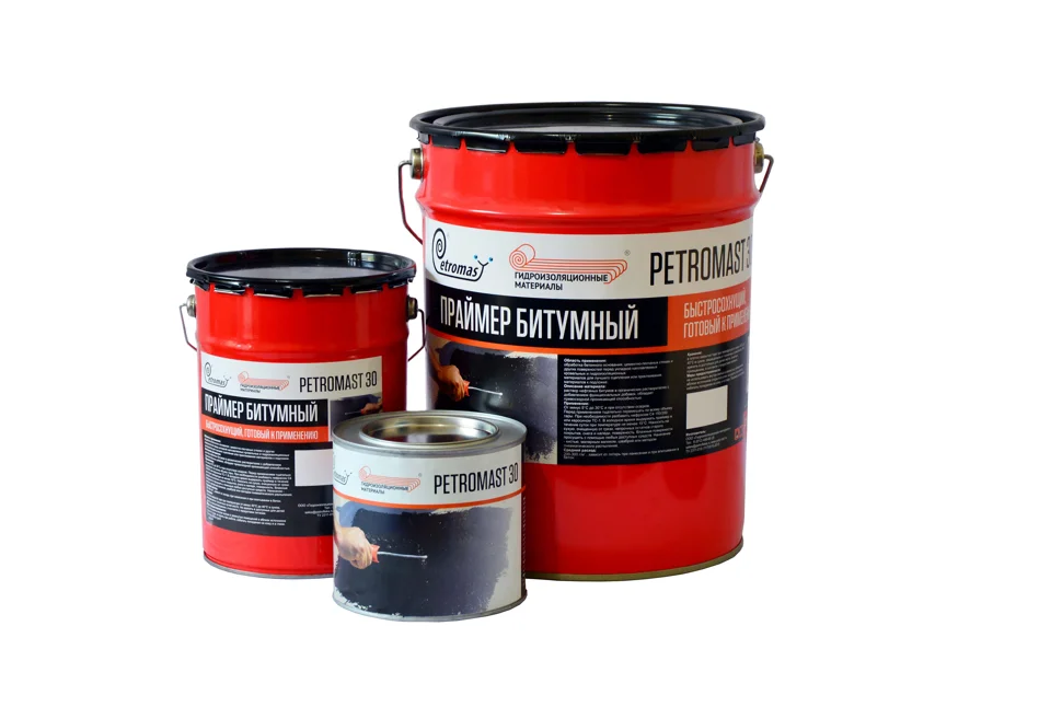 Праймер PETROMAST 30 битумный 21,5л