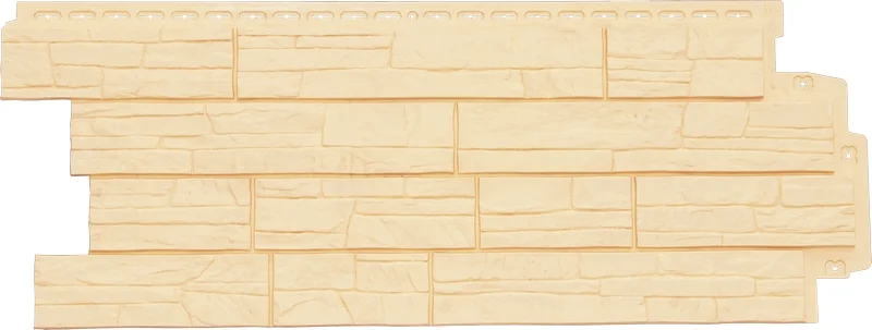 Панель цокольная Grandline Сланец Classic бежевый 975*0,395 м (S=0.39м2)