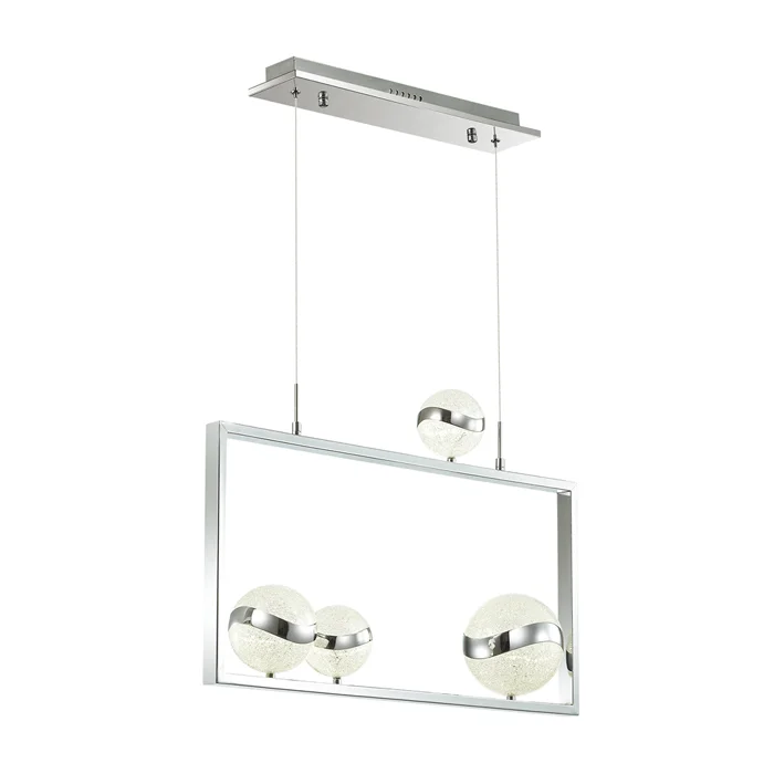 Подвес 4192/31L L-VISION ODL19 72 хром/белый LED 31W DOMUS*