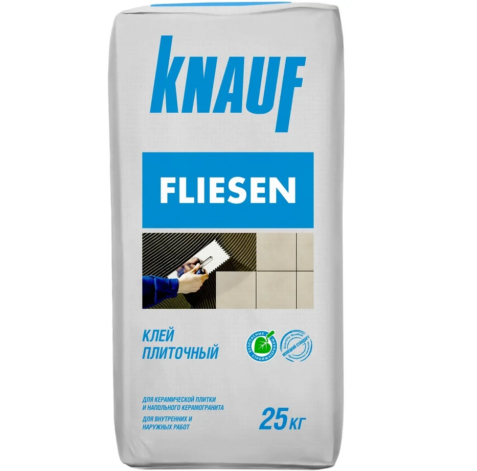 Клей плиточный KNAUF FLIESEN цементный 25 кг
