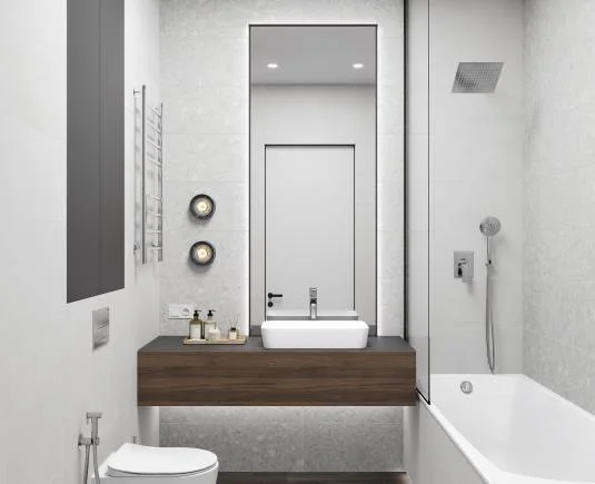 Плитка LAPARET Chippo grey стена 30х89,5 матовая обрезная арт.LP3090B0071R