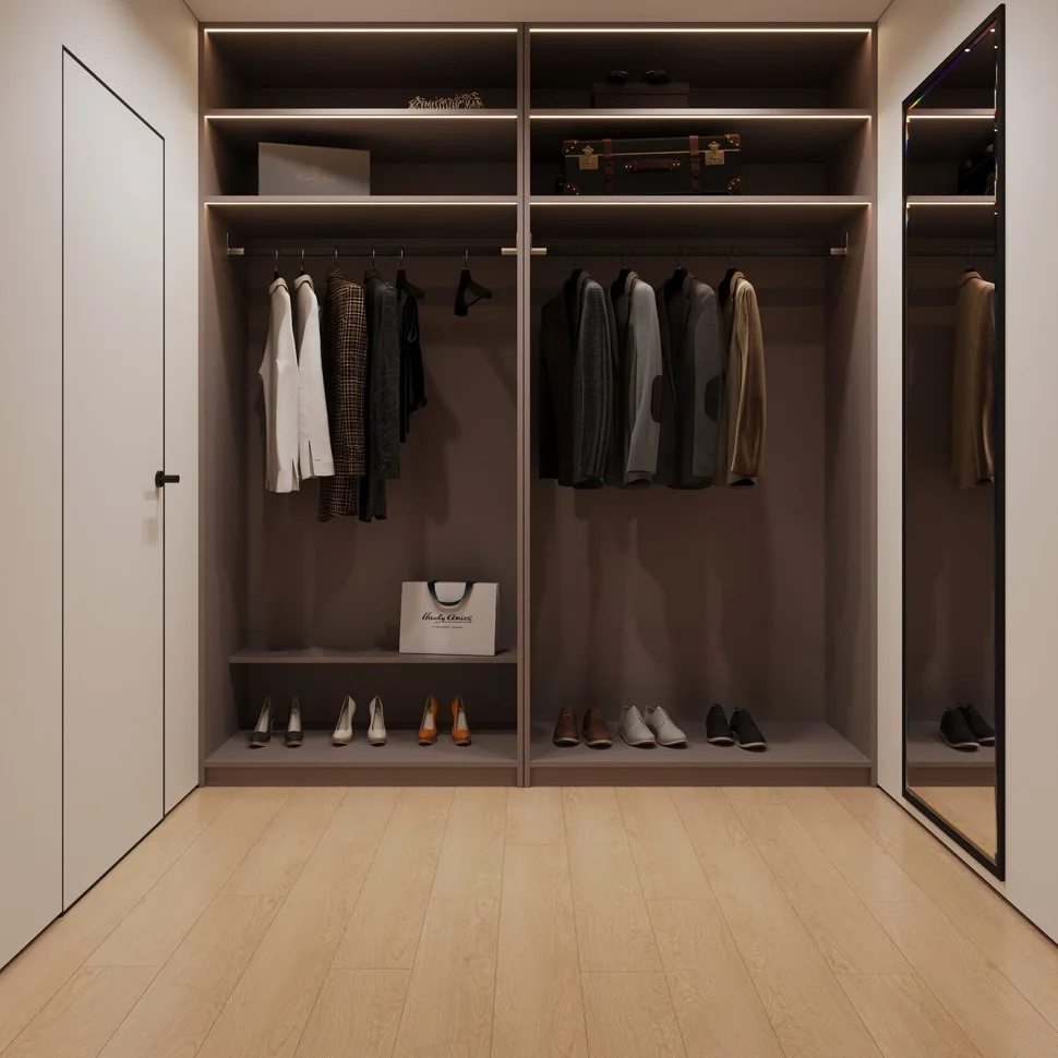 Плитка каменно-полимерная SPC FLOORWOOD Visio 43 класс Дуб Рубикон 1220*180*4 мм, арт.7412 (с фаской)