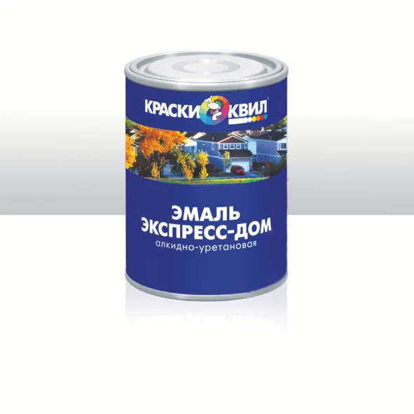 Эмаль ПФ-115 синяя 0,9кг КВИЛ алкидно-уретановая ЭКСПРЕСС-ДОМ