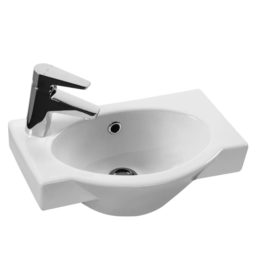 Умывальник Santek Форум-45 с отверстием под смеситель слева