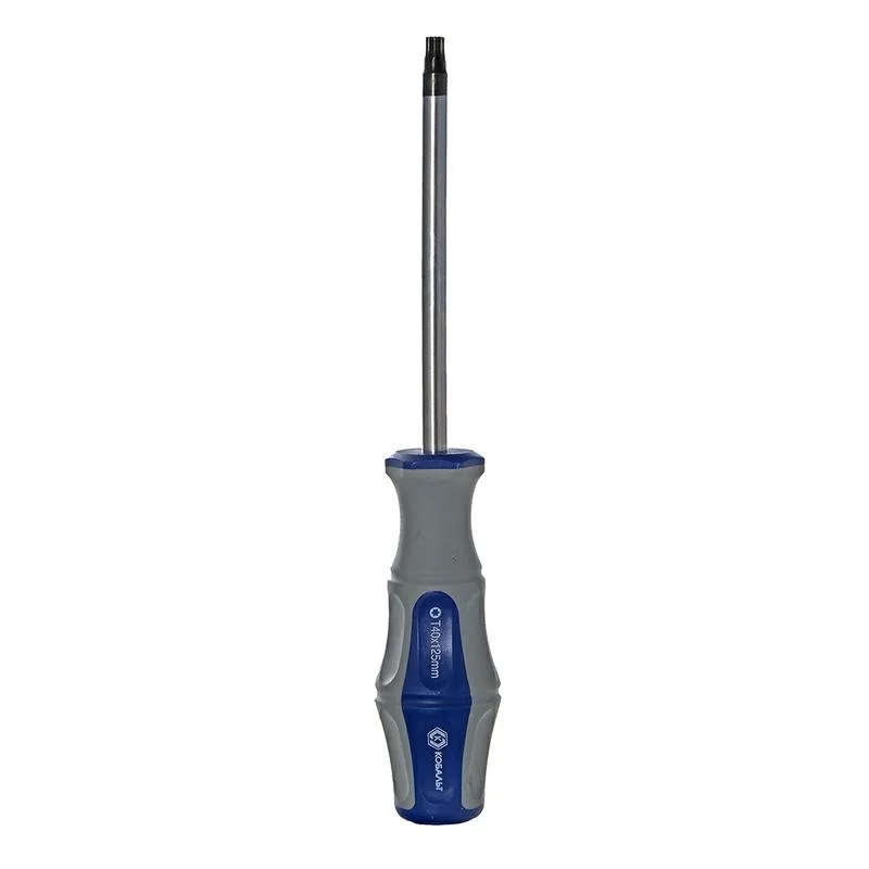 Отвертка Torx Tamper-40 х 125 мм, КОБАЛЬТ, Ultra Grip, CR-V, двухкомпонентная рукоятка, подвес Отвертка Torx Tamper-40 х 125 мм, КОБАЛЬТ, Ultra Grip, CR-V, двухкомпонентная рукоятка, подвес