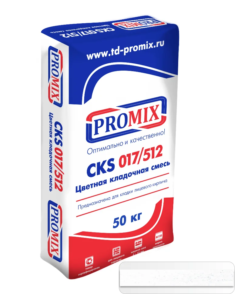 Раствор кладочный Promix супер-белый 50 кг Раствор кладочный Promix супер-белый 50 кг