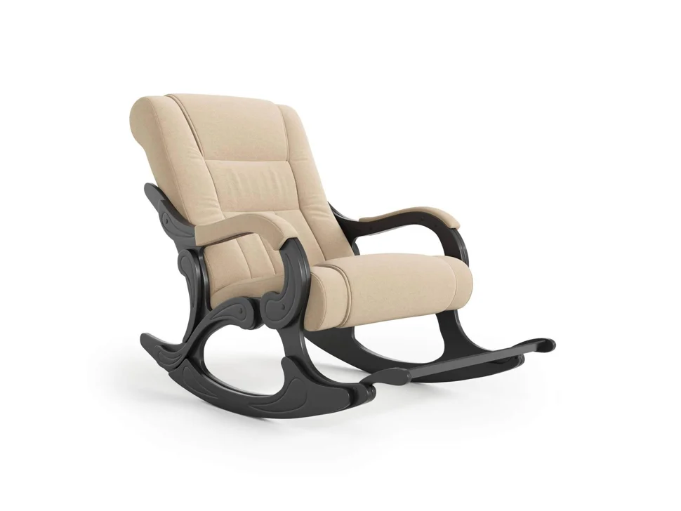 Кресло-качалка РОДОС, ткань песок BEIGE