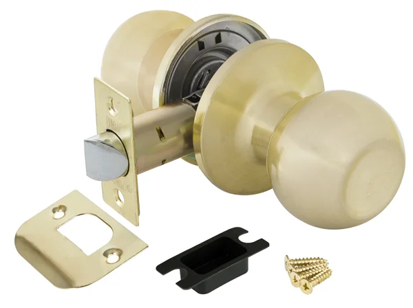 Ручка-защелка без фиксатора PUNTO 6072 SB-P матовое золото