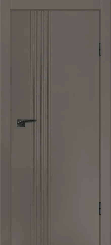 Дверь PROFILO PORTE PDE-02 глухая с фрезеровкой мускат 60