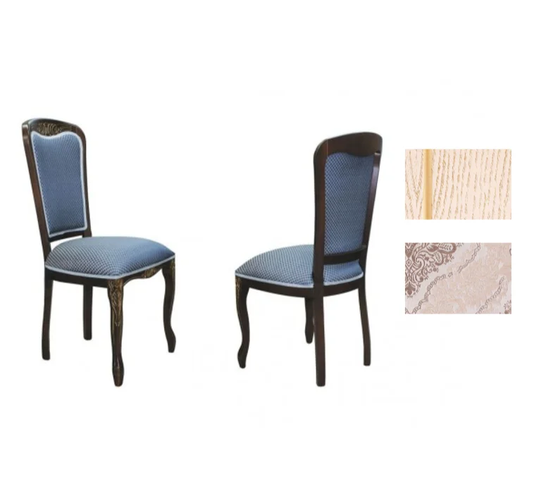 Стул "Соната" 1060х520х500 тон слоновая кость с золотой патиной, 64Б