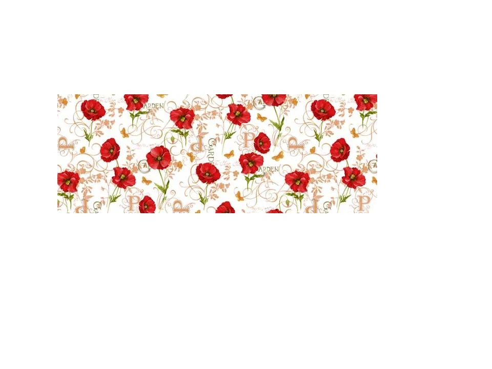 Клеенка ПВХ FLORISTA на нетканой основе с печатным рисунком 1,4х20м 092-00