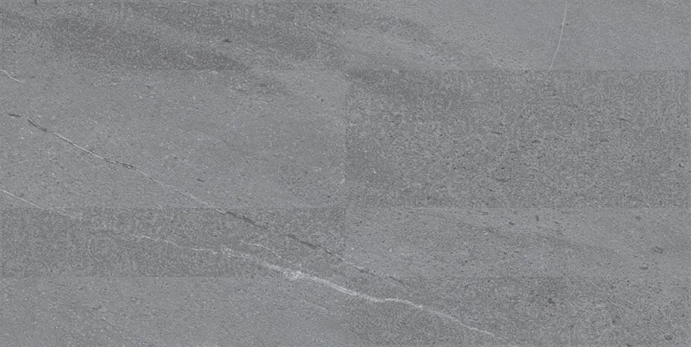 Плитка КЕРАМИН Ливерпуль 1Д серый 600*300*8,5