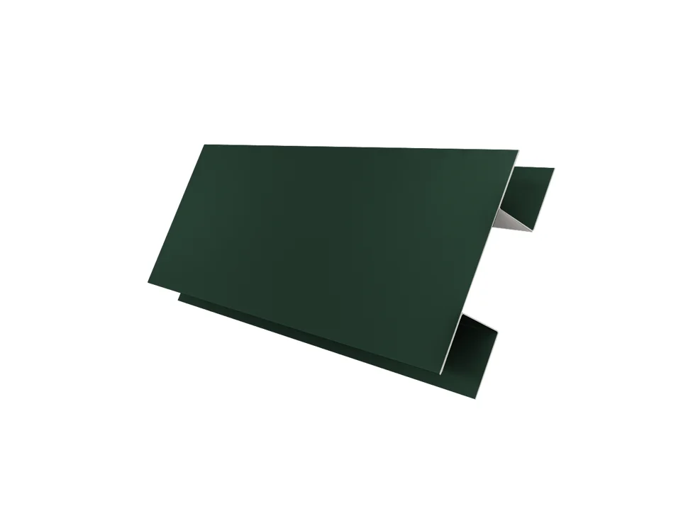 Планка Н-образная PE RAL ** для М/сайдинга Блок-Хаус NEW 0.45мм, 3м.п. Планка Н-образная PE RAL ** для М/сайдинга Блок-Хаус NEW 0.45мм, 3м.п.