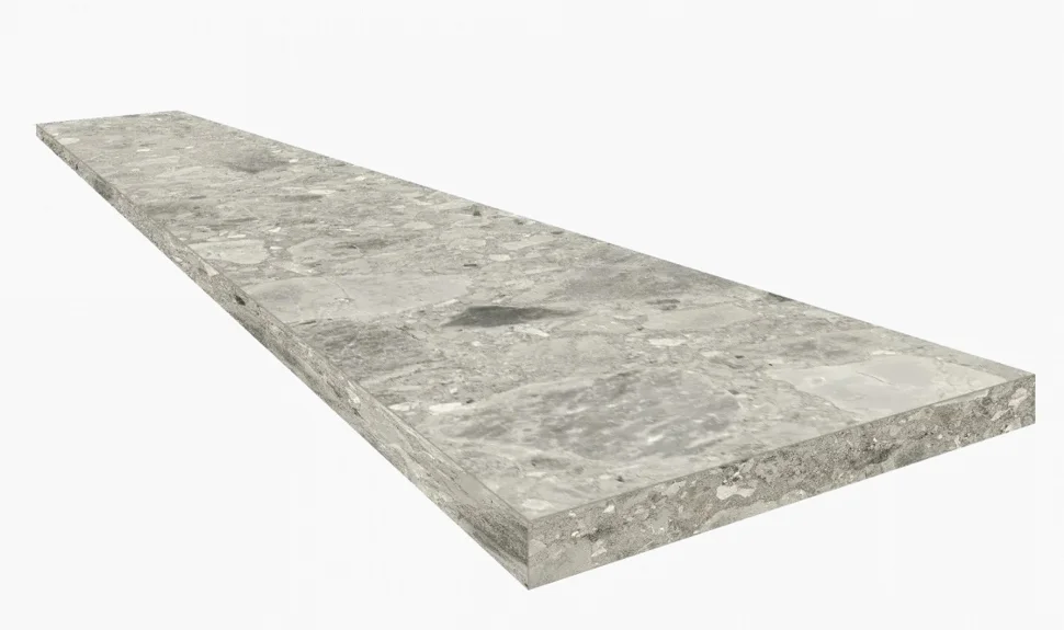 Ступень угловая левая COLISEUM GRES БРЕРА ГРЭЙ 33x120
