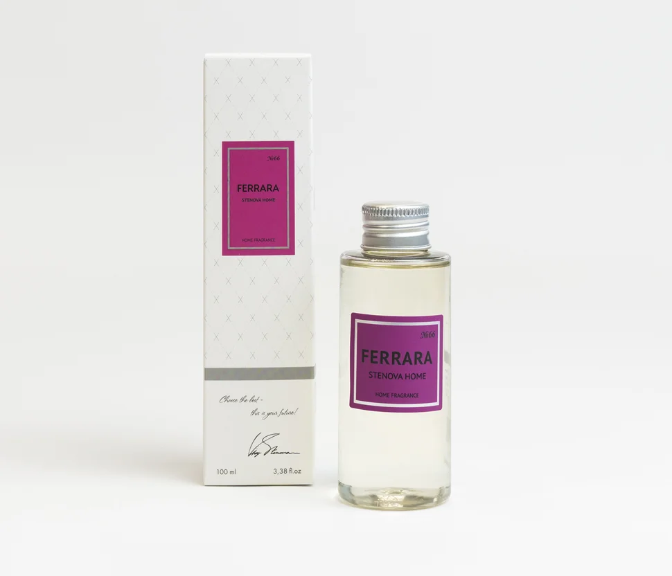 Наполнитель для диффузора №66 FERRARA 100 мл Наполнитель для диффузора №66 FERRARA 100 мл