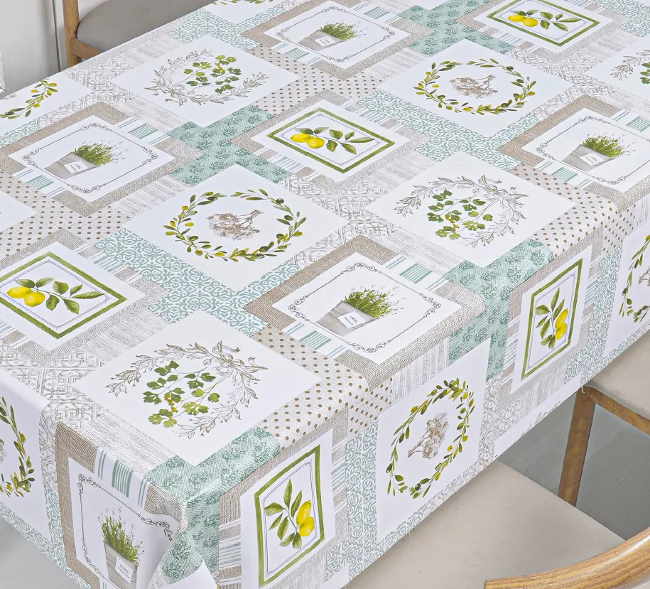 Клеенка ПВХ Jakline 655, на нетканой основе 1,4х20м. Dekorelle