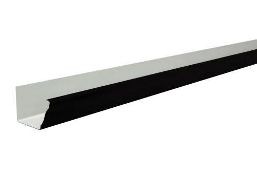 Желоб прямоугольный Vortex Matt 127мм 3м RAL 9005