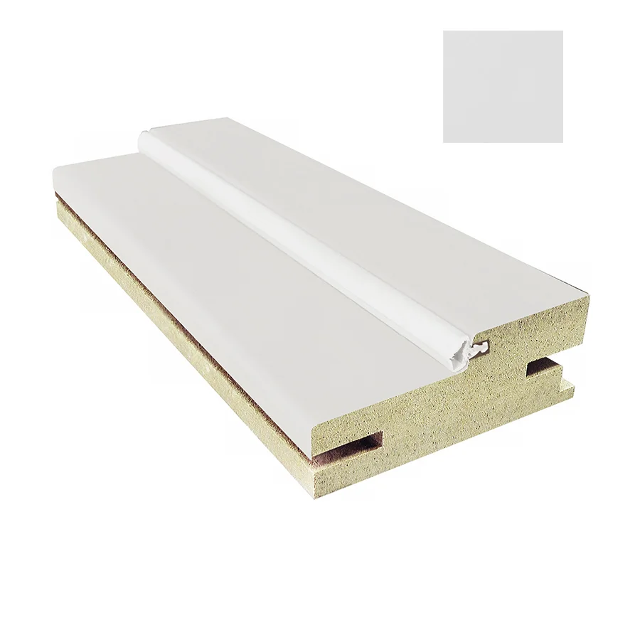 Стойка дверной коробки ТЕКОНА SMALTA-SHARM телескопическая с уплотнителем 75*35*2100 сендвич, эмаль молочный