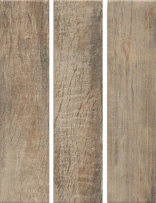 Плитка KERAMA MARAZZI Браш Вуд коричневый 9,9х40,2х8 арт.SG401200N