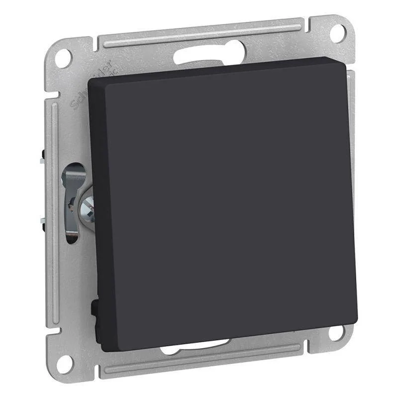 Механизм переключателя 1-кл. ATLAS DESIGN (сх.6) 10АХ карбон Schneider Electric ATN001061